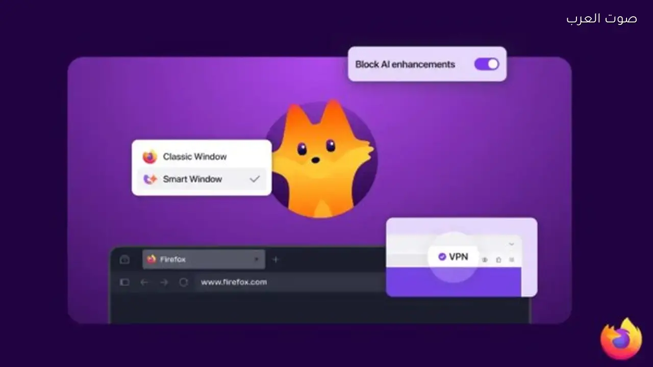 فايرفوكس يضيف VPN مجاني داخل المتصفح فجأة