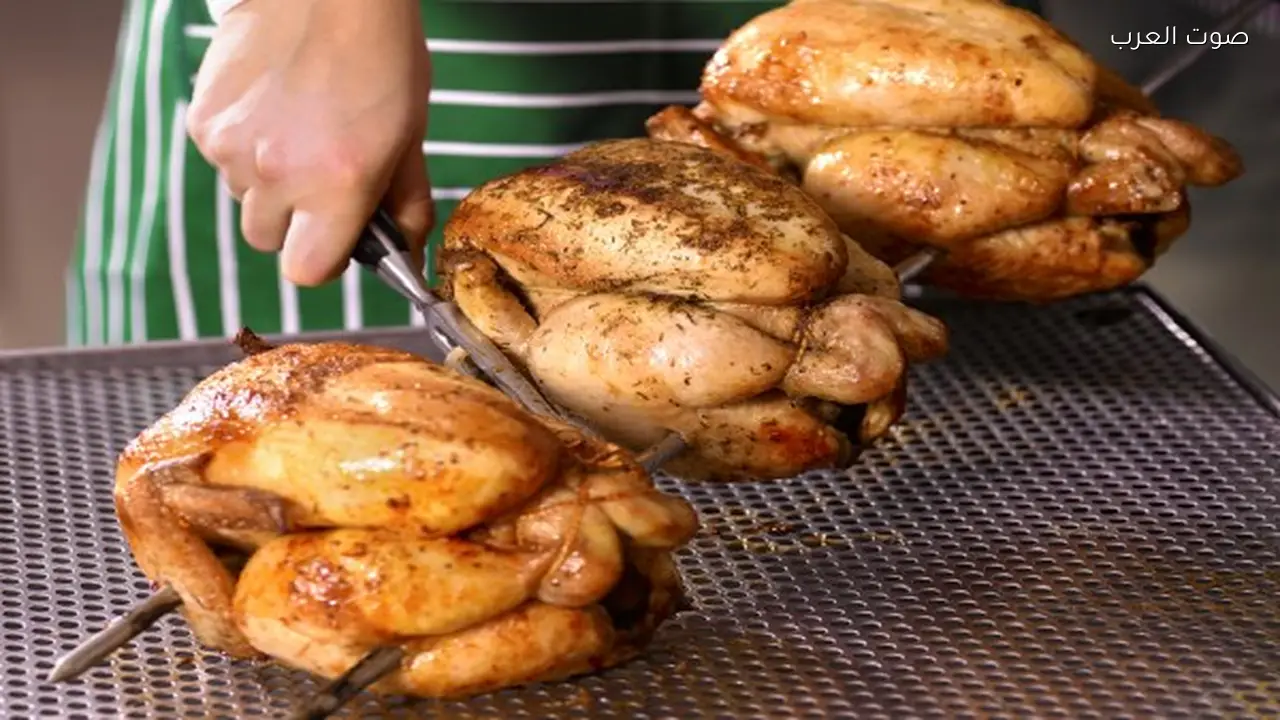 فراخ مشوية بصوص التمر الهندي المدخن لوصفة جديدة في رمضان