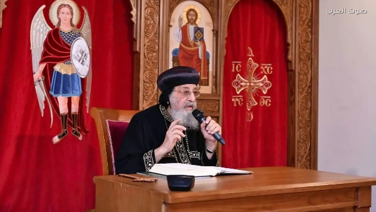 قداسة البابا تواضروس يلقي عظة روحية بعنوان “الرجوع هو الحرية” في المقر البابوي