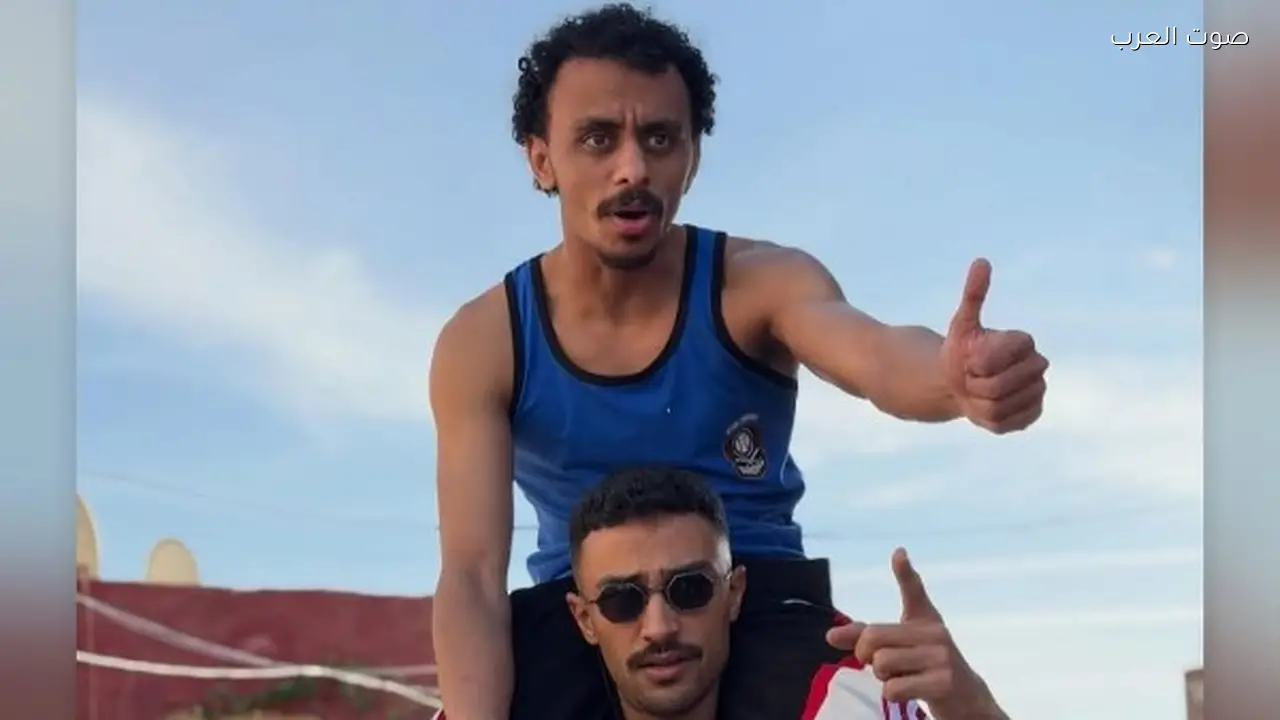 كزبرة ينشر لقطات من فيلم محمود الثاني مع أحمد غزي