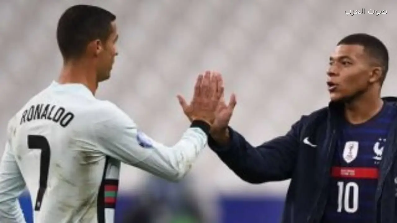 كيليان مبابي ينافس كريستيانو رونالدو على لقب الهدافين