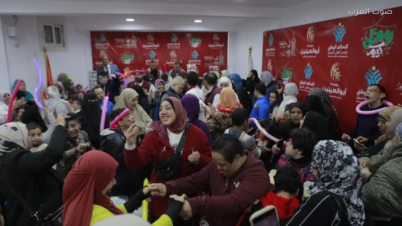 مؤسسة أبو العينين تحتفل بإفطار سنوي لذوي القدرات المتميزة وتوزع هدايا