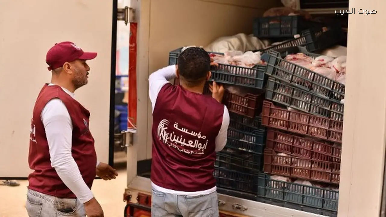 مؤسسة أبو العينين تشارك في مائدة المطرية الرمضانية ضمن التحالف الوطني