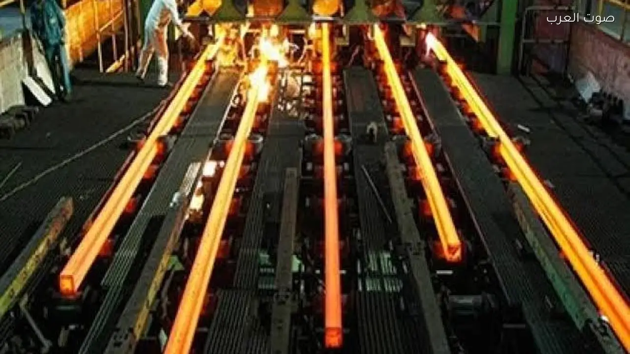 مبيعات الحديد والصلب للمناجم تصل إلى 98.1 مليون جنيه في فبراير