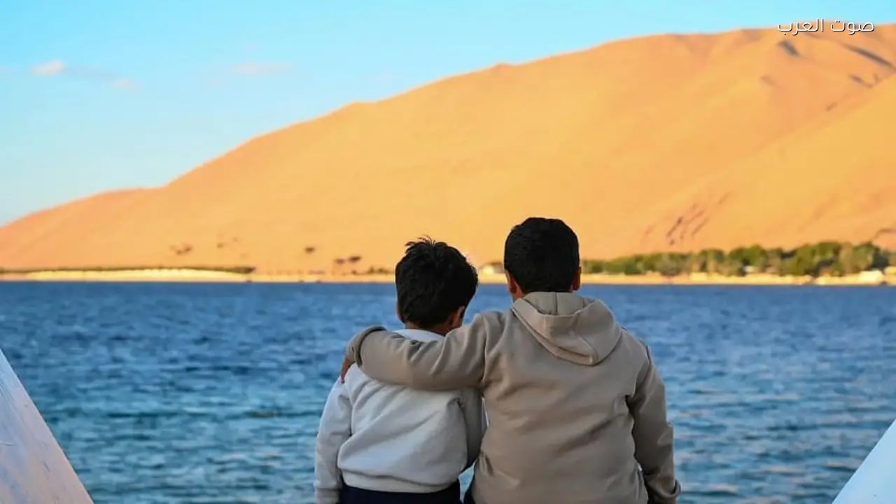 «متنزه النخيل» في حقل يجذب الزوار خلال عيد الفطر