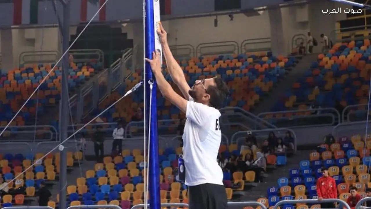 مجمع الصالات المغطاة في استاد القاهرة يستعد لبطولة كأس العالم للجمباز