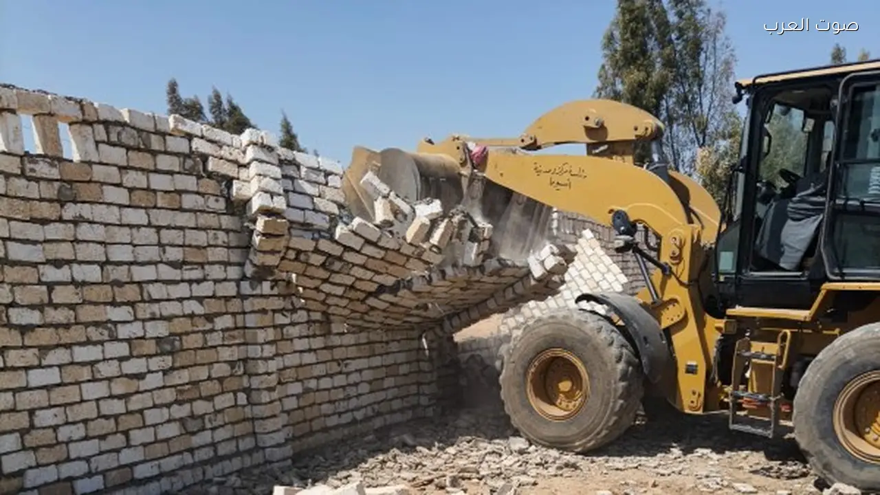 محافظ الغربية يأمر بإزالة 35 حالة تعدٍ على الأراضي الزراعية