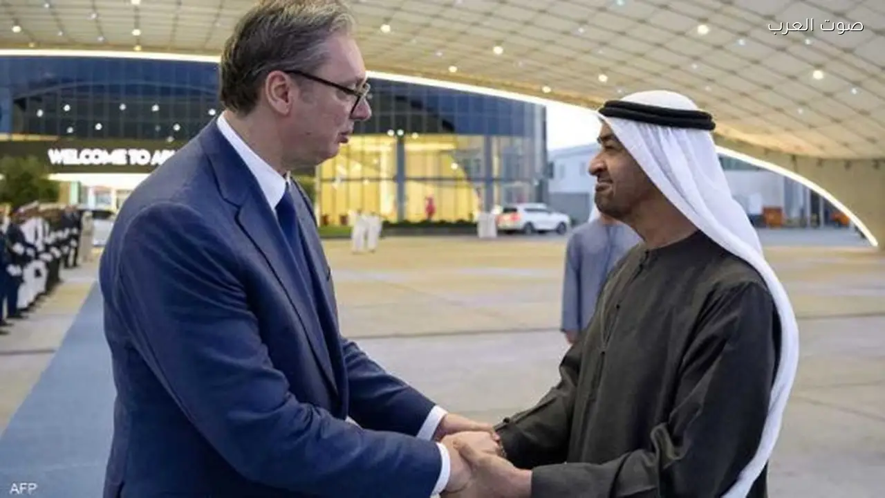 محمد بن زايد والرئيس الصربي يبحثان التعاون وتطورات المنطقة