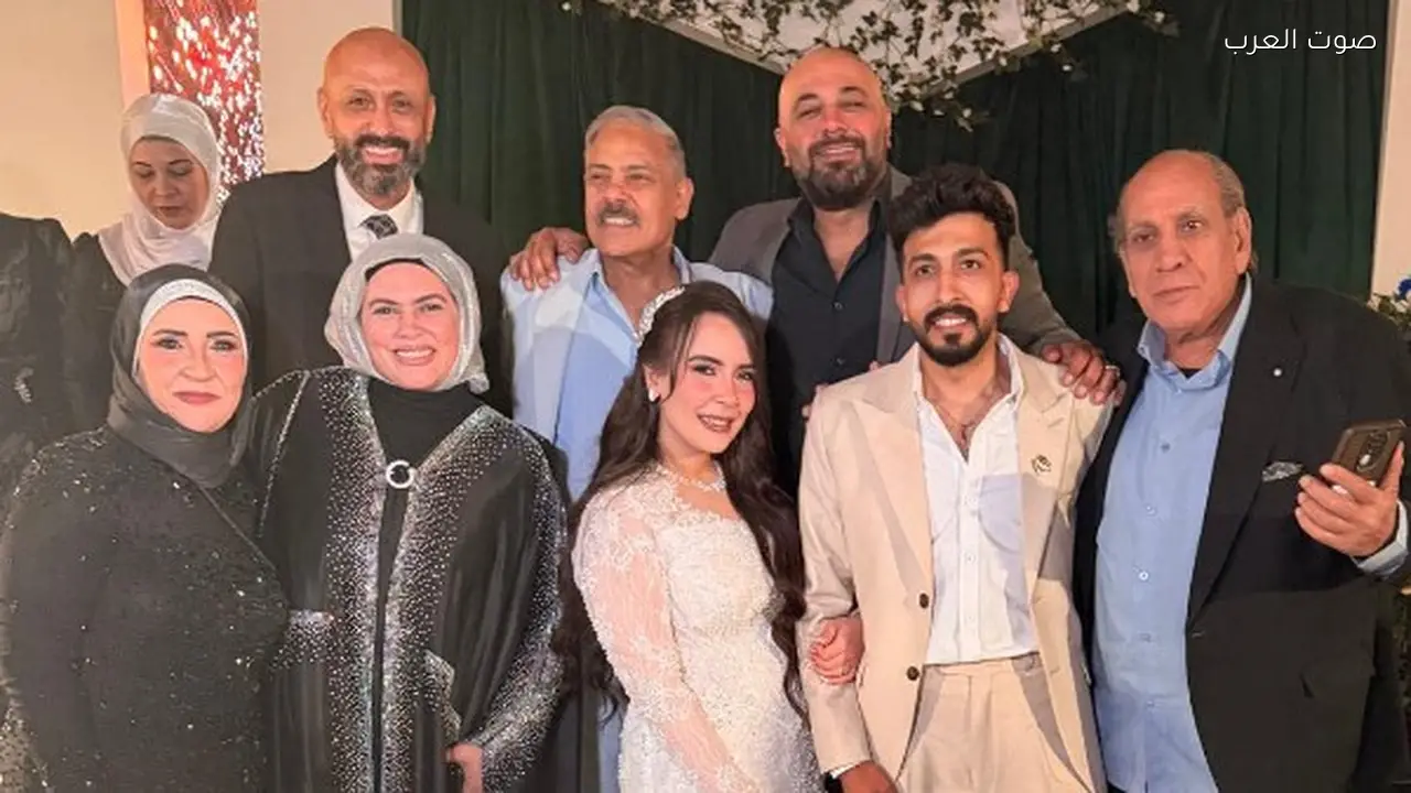 محمد رضوان يحتفل بخطوبة ابنته بحضور نجوم الفن