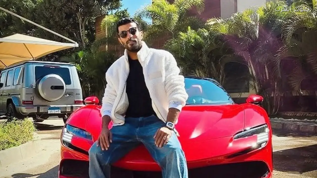محمد سامي ينشر صورة سيارته الجديدة على وسائل التواصل