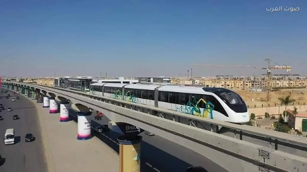 مزايا المونوريل في تخفيف الاختناقات المرورية بمصر