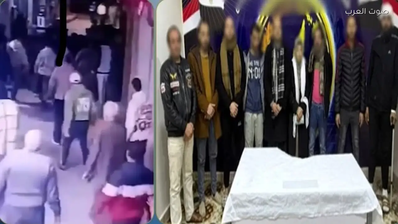 مشاجرة عنيفة بالقليوبية بسبب خلافات الجيرة باستخدام العصا والأسلحة البيضاء