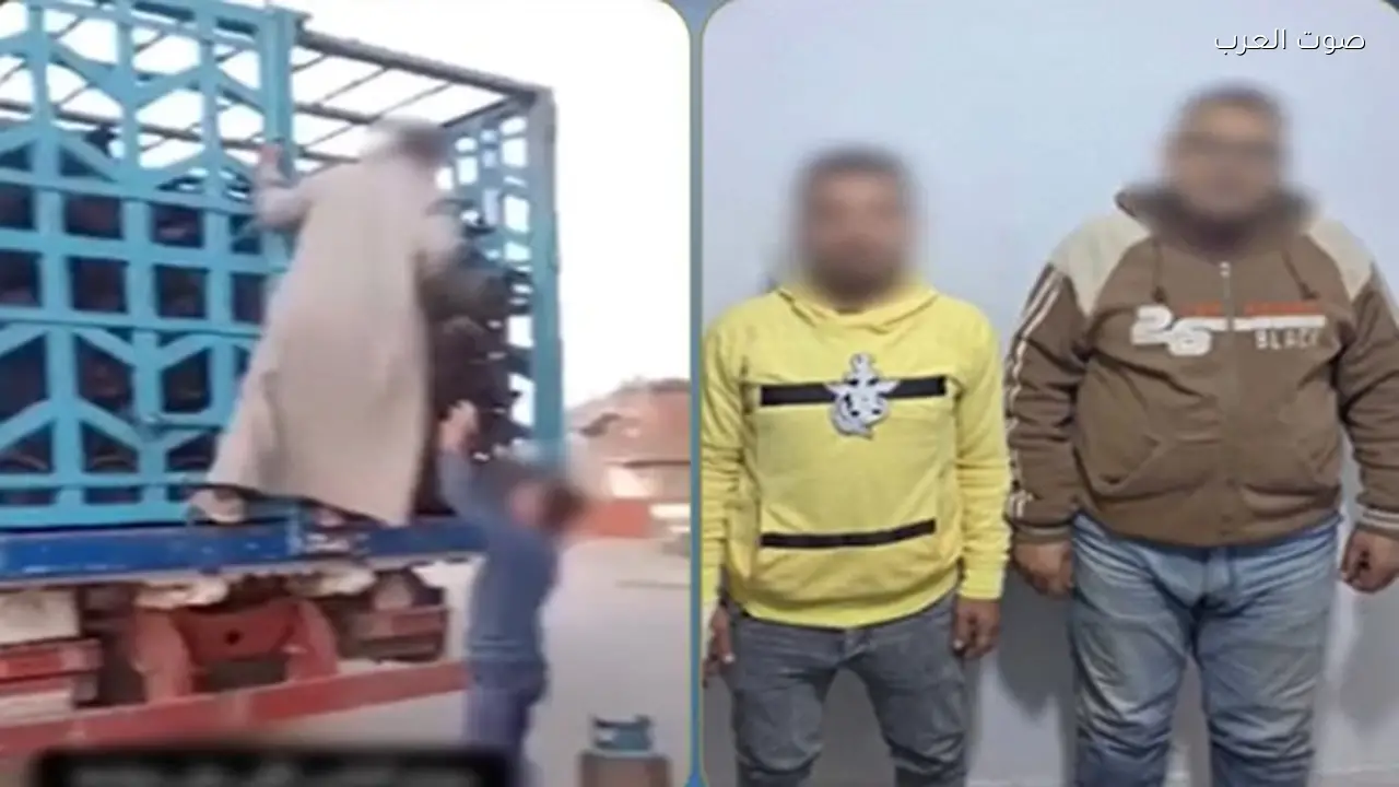 مشادة بين سائق ومندوب توزيع إسطوانات الغاز في البحيرة