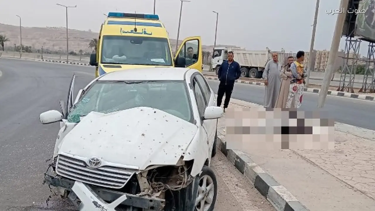 مصرع شخص وإصابة اثنين في انقلاب سيارة بأسيوط