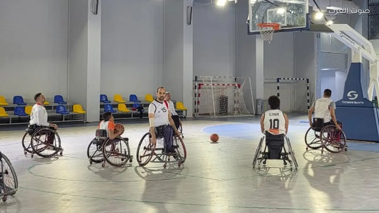 معسكر منتخب مصر لكرة السلة للكراسي المتحركة يبدأ استعدادًا لتصفيات إفريقيا