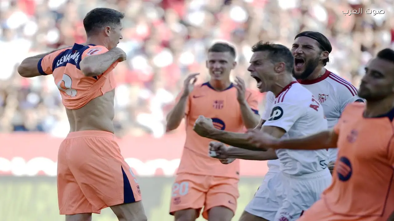 موعد مباراة برشلونة ضد إشبيلية في الجولة 28 بالدوري الإسباني 2025-26