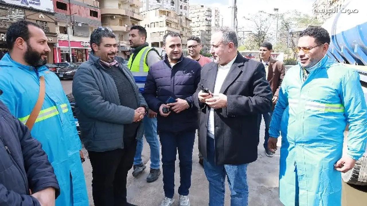 مياه الغربية تتابع جهود الطوارئ لمواجهة تجمعات الأمطار