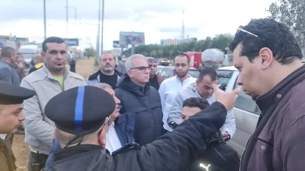 نائب رئيس المجتمعات العمرانية يزور طرق 6 أكتوبر لمتابعة آثار الأمطار