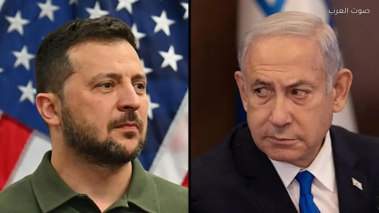نتنياهو يطلب دعم زيلينسكي لصد الطائرات الإيرانية المسيرة