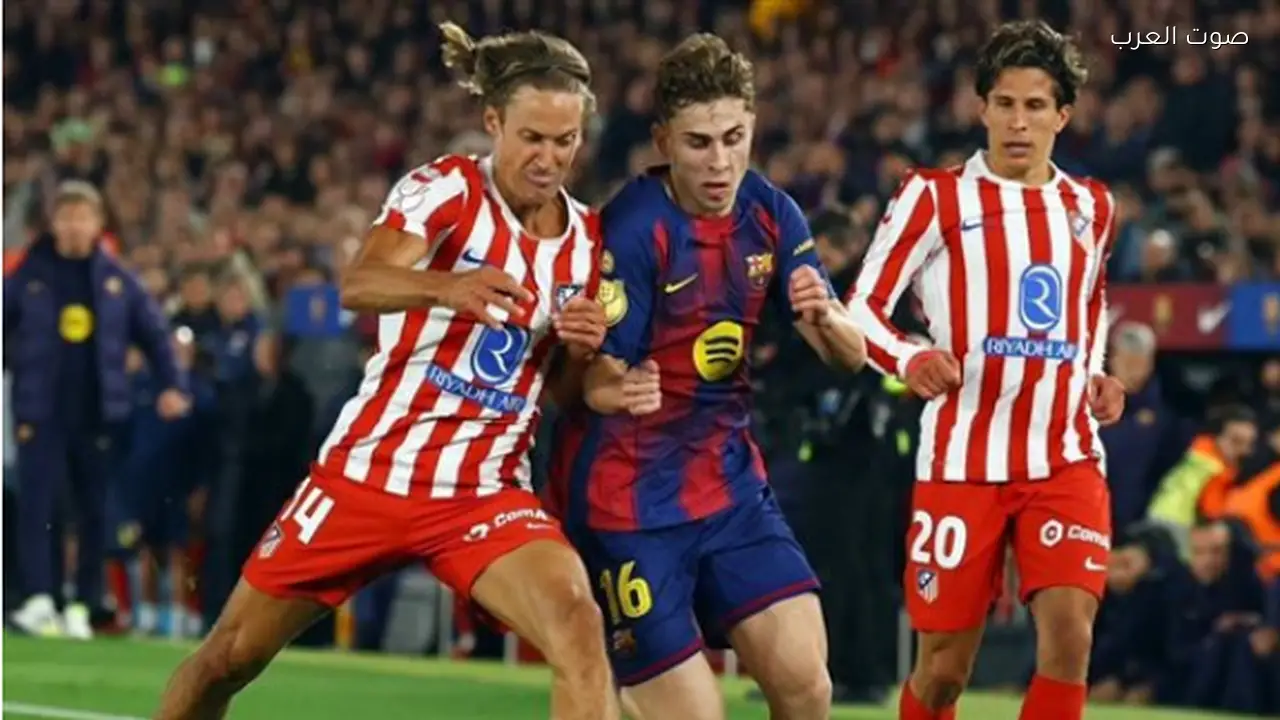 نتيجة إياب نصف نهائي كأس ملك إسبانيا بين برشلونة وأتلتيكو مدريد