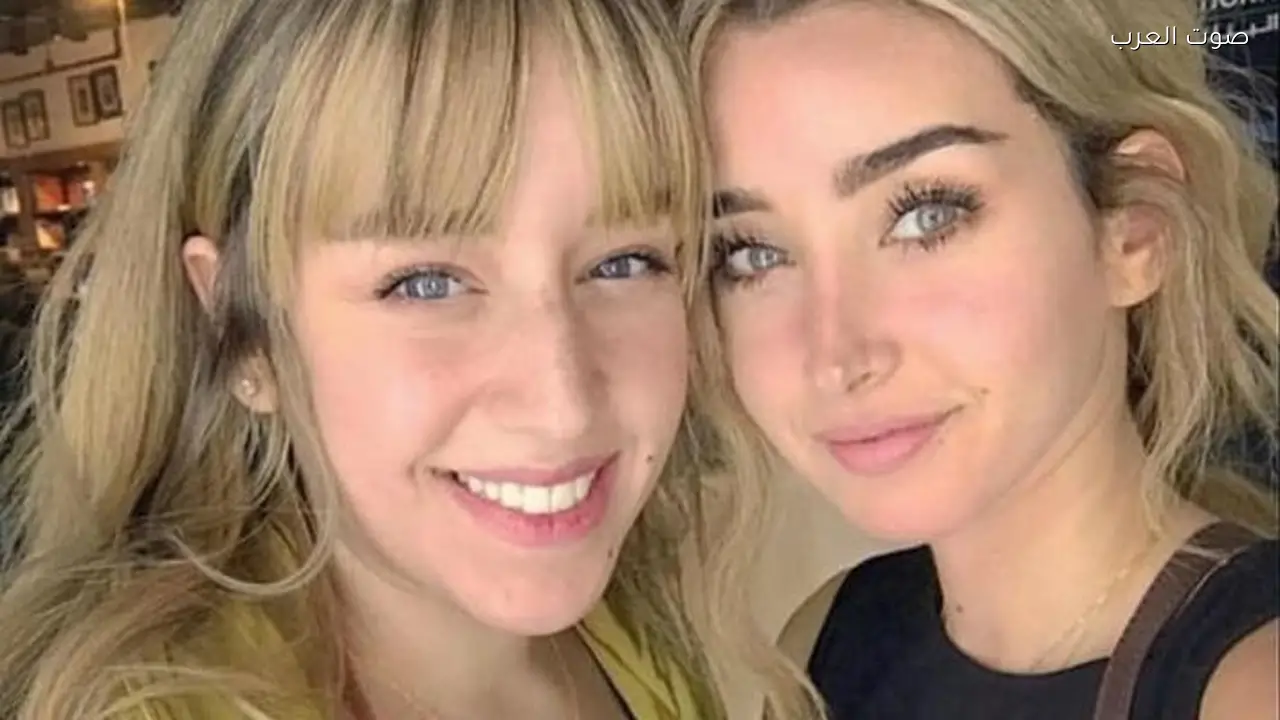 هنا الزاهد تظهر مع شقيقتها فرح في لمسة من الطفولة