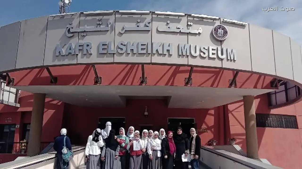 ورشة فنية لرسم الفانوس في متحف كفر الشيخ بمناسبة رمضان