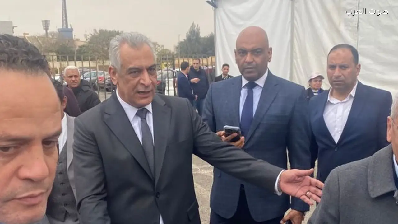 وزير الإنتاج الحربي يصوت في انتخابات المهندسين