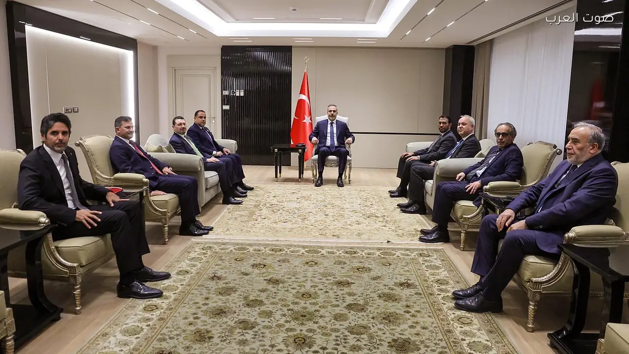 وزير الخارجية التركي يجتمع بسفراء مجلس التعاون في أنقرة