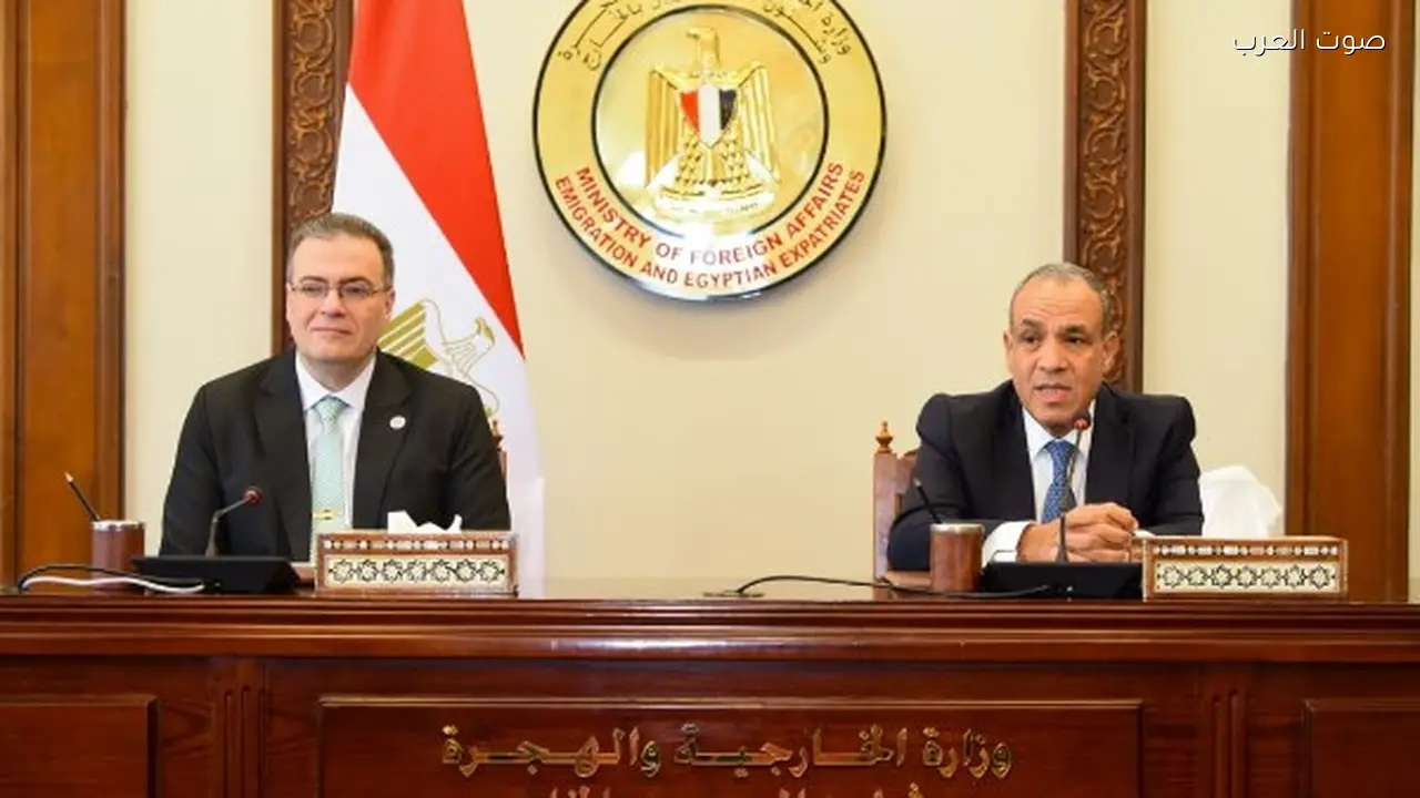 وزير الخارجية يراقب تقدم العمل في قطاع التعاون الدولي