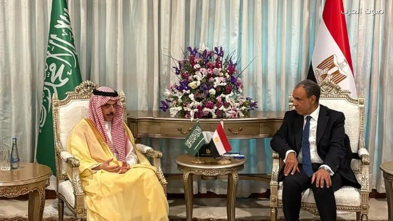 وزير الخارجية يناقش مع نظيره السعودي جهود التهدئة الإقليمية