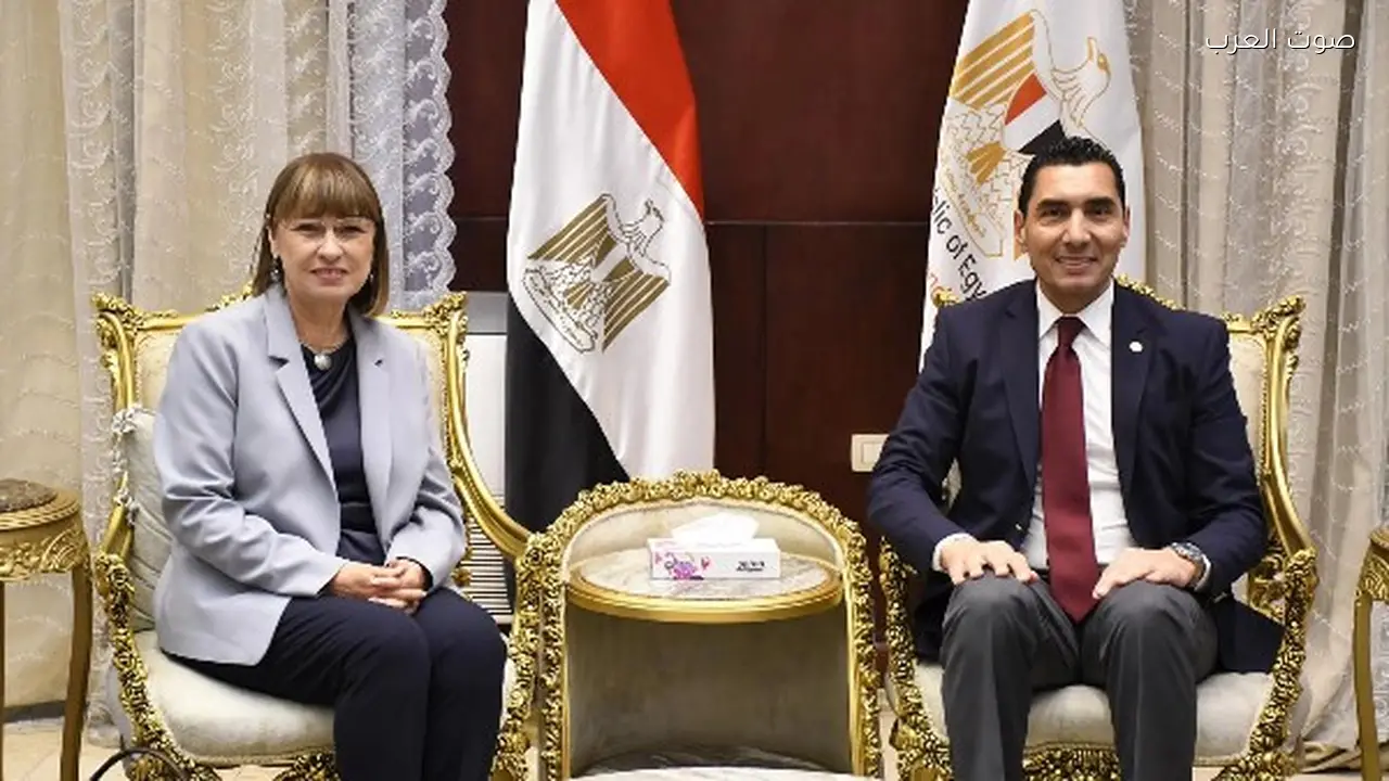 وزير الرياضة يناقش مع ممثل الأمم المتحدة تعزيز التعاون وتمكين الشباب