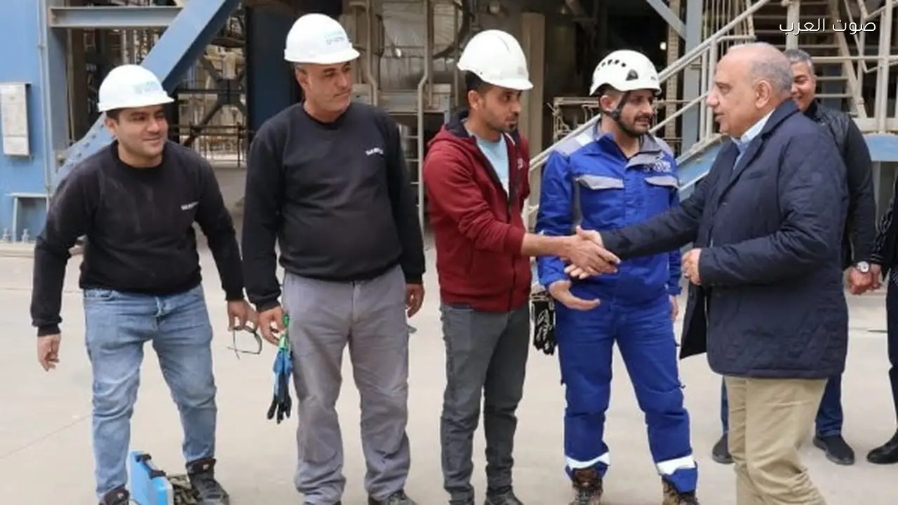 وزير الكهرباء يراقب استهلاك الوقود في محطة بني سويف