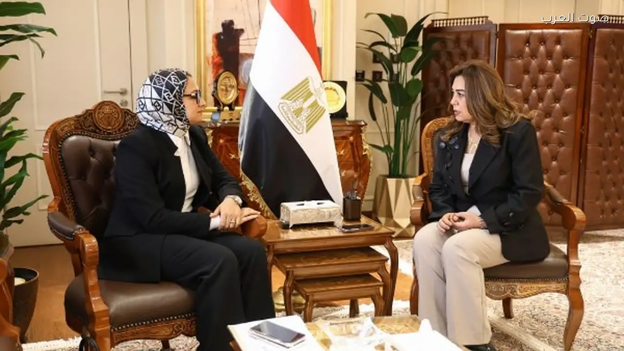 وزيرة التنمية المحلية تتابع جهود مواجهة سوء الأحوال الجوية في الوادي الجديد