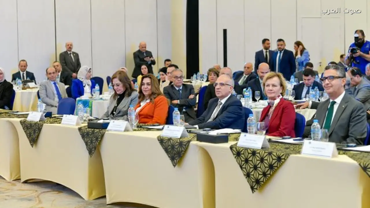 وزيرة التنمية المحلية تشارك في مائدة مستديرة حول اليوم العالمي للمياه