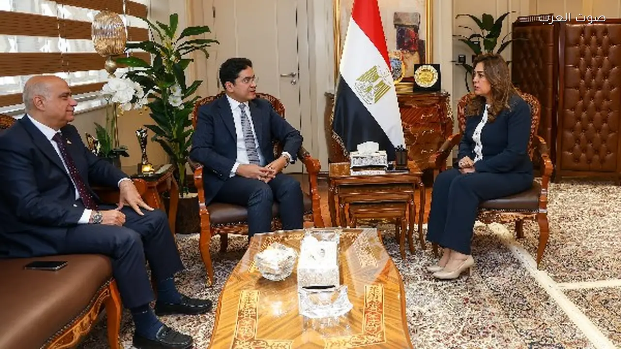 وزيرة التنمية المحلية تلتقي وكيل لجنة الإدارة المحلية بمجلس النواب
