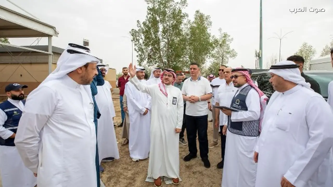 وفد التضامن يزور مواقع حجاج الجمعيات الأهلية في عرفة ومنى