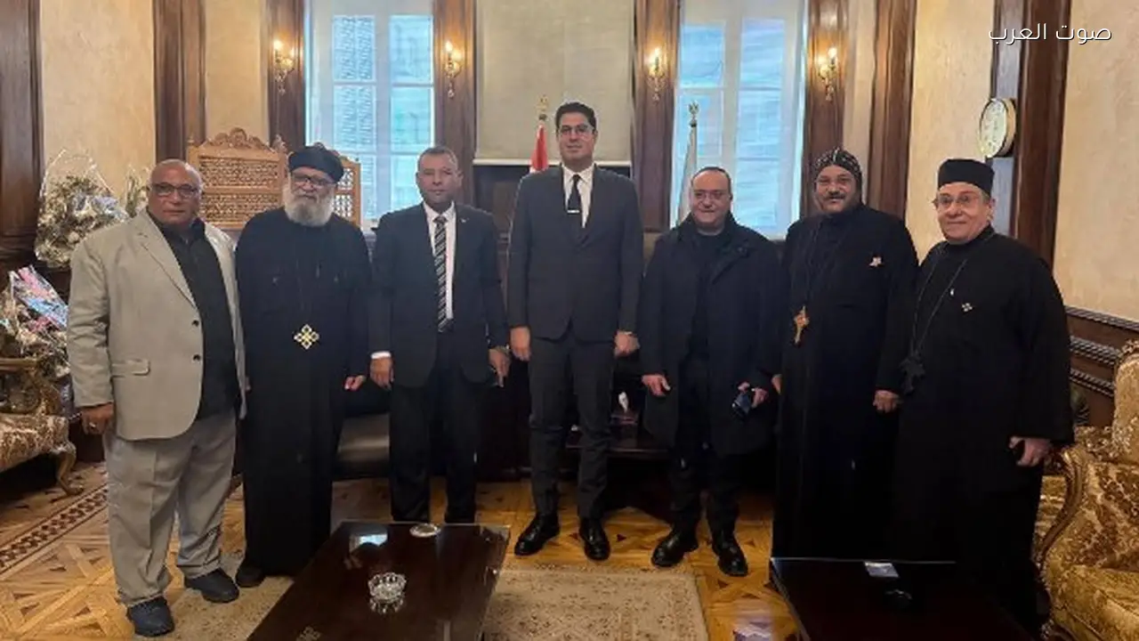 وفد من كنائس الظاهر يهنئ نائب محافظ القاهرة الجديد