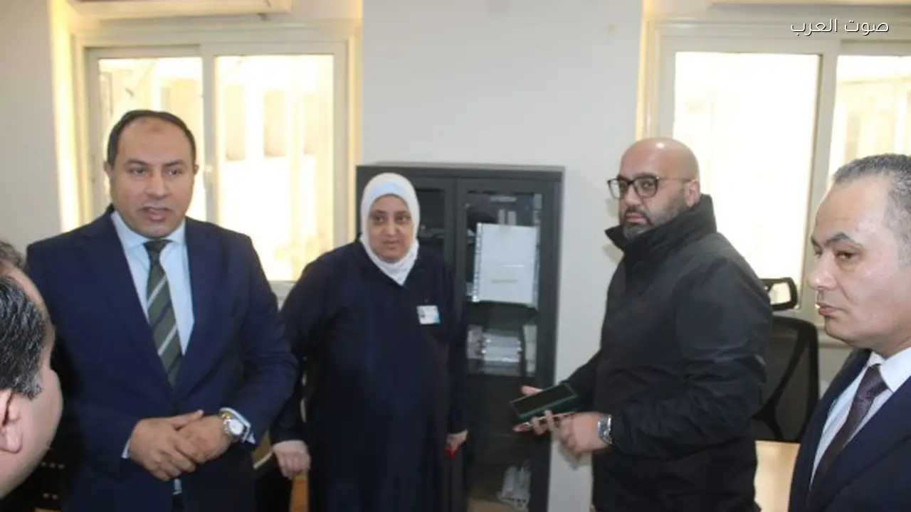 وفد وزارة الصحة يتفقد مستشفى مبرة مصر القديمة