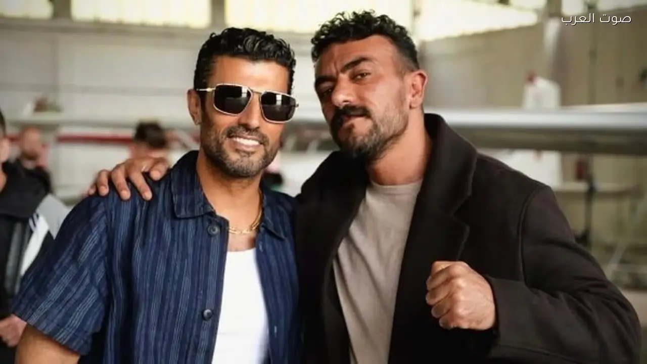 أحمد العوضي يظهر مع محمد سامي في أحدث لقاء