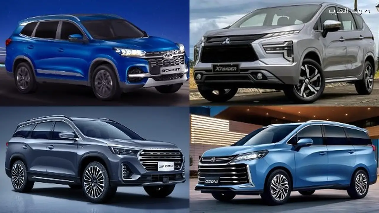 أفضل 5 سيارات عائلية موديل 2026 في مصر وأسعارها