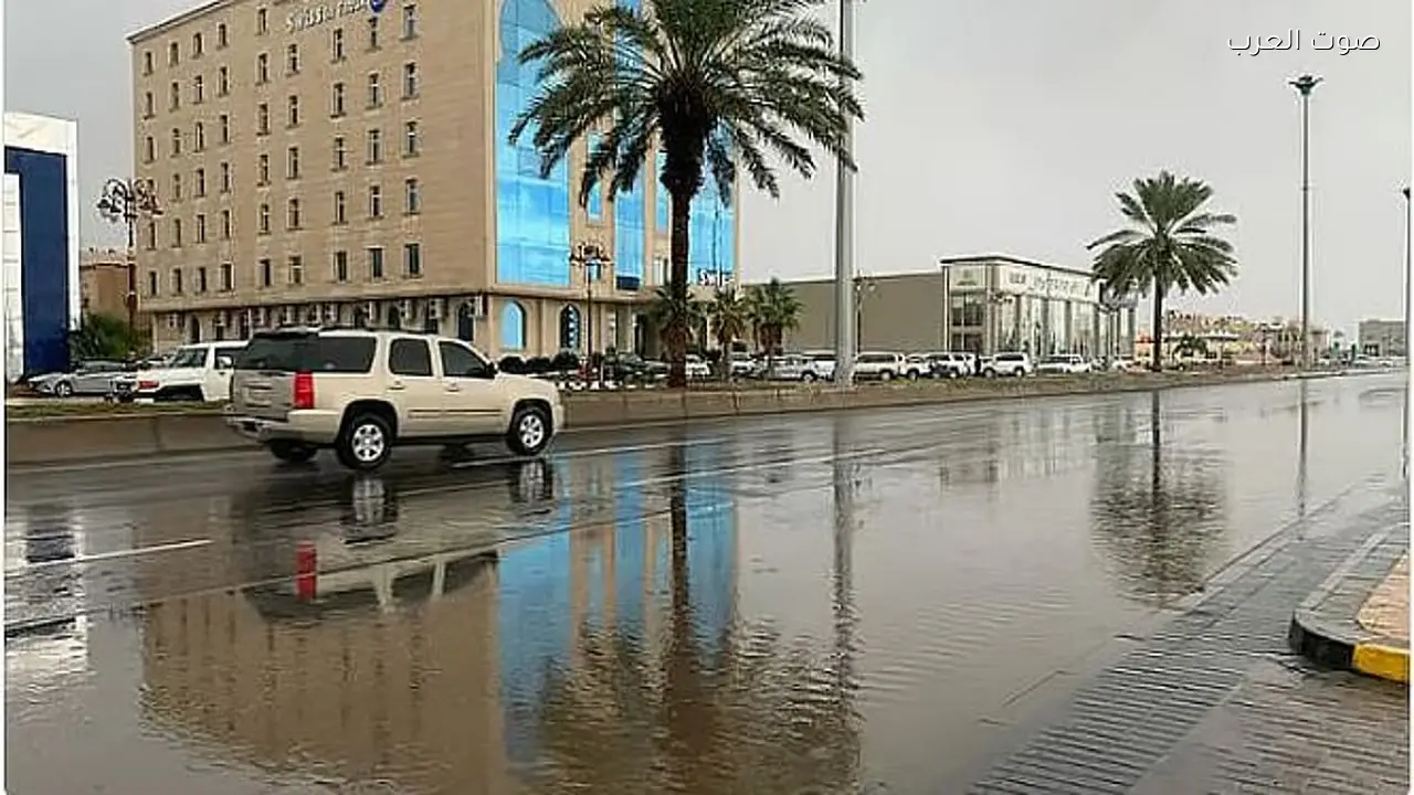أمطار رعدية وزخات برد في عدة مناطق بالمملكة الثلاثاء