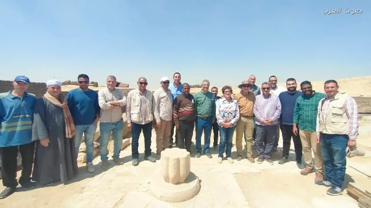 أمين الآثار يزور سقارة وميت رهينة للتفقد