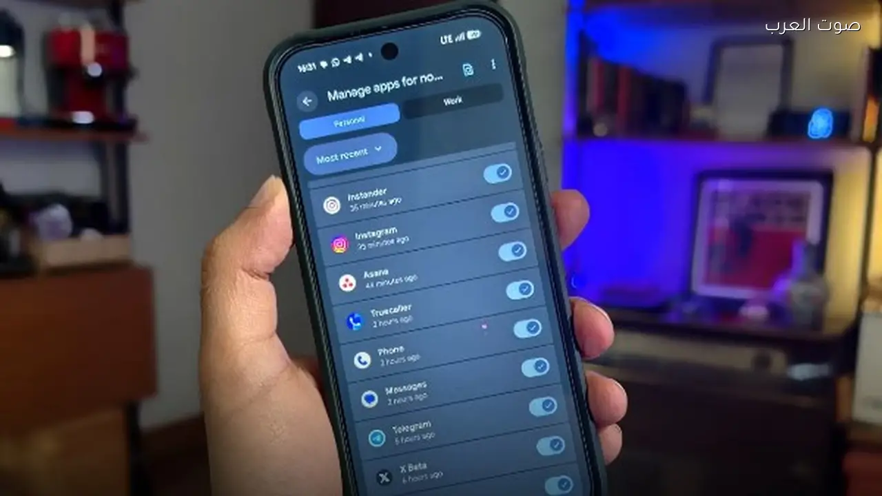 أندرويد 17 يختبر نظام إشعارات جديد للتنبيهات الآلية