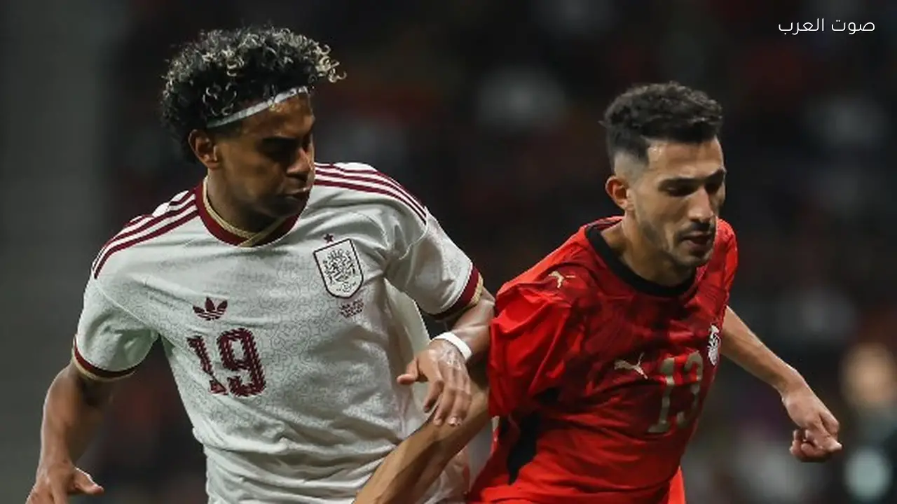 إسبانيا تتعادل مع مصر في مباراة باهتة