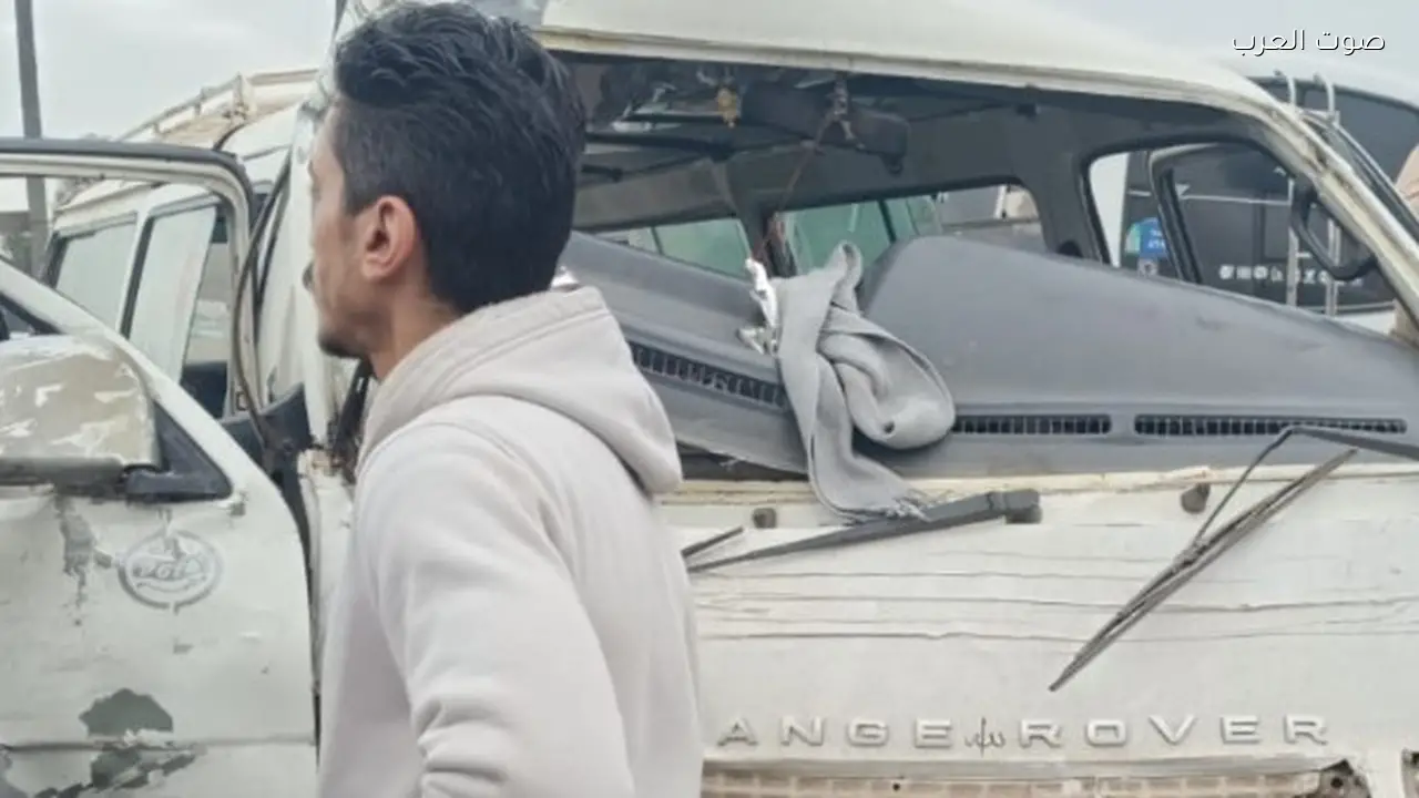 إصابة 8 أشخاص في حادث تصادم نقل وميكروباص بالدقهلية