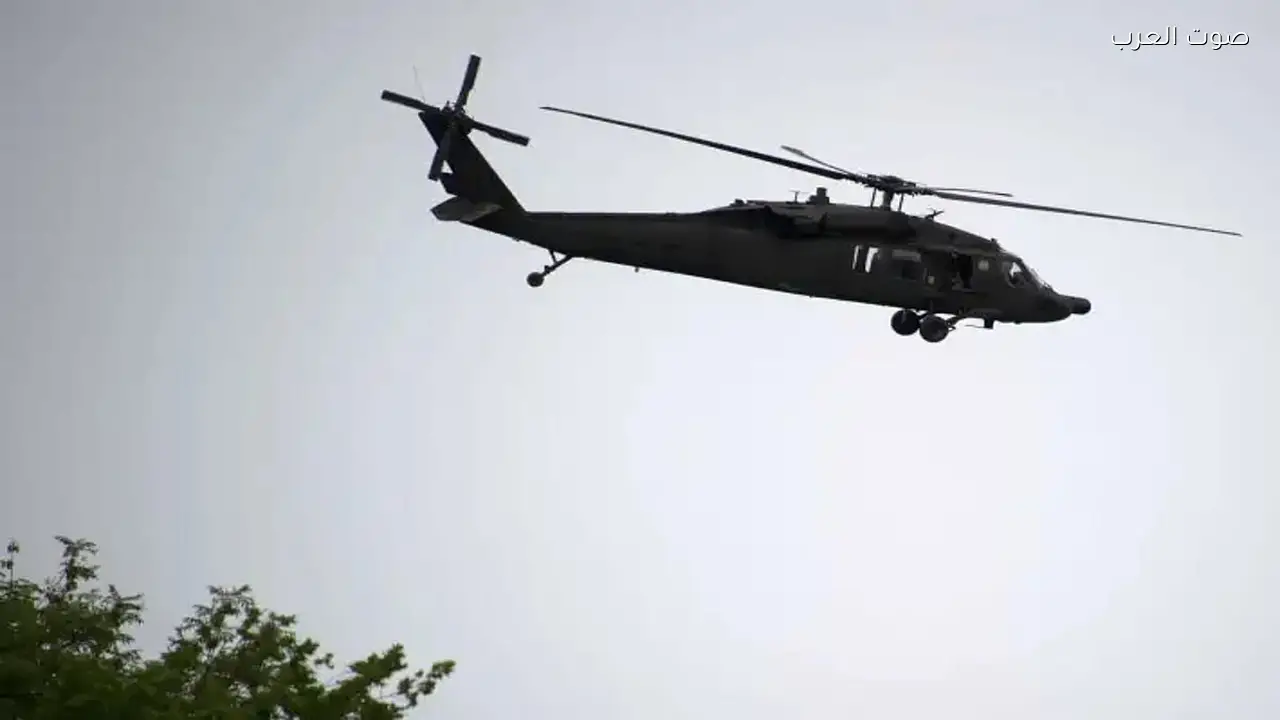 إصابة مروحية أمريكية أثناء البحث عن طيار سقط وسط إيران