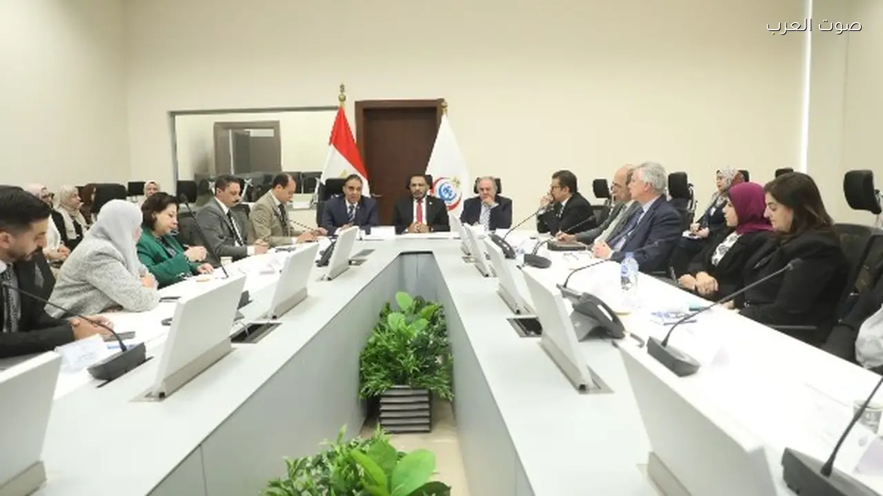 اجتماع اللجنة القومية لدعم صحة المرأة في مصر