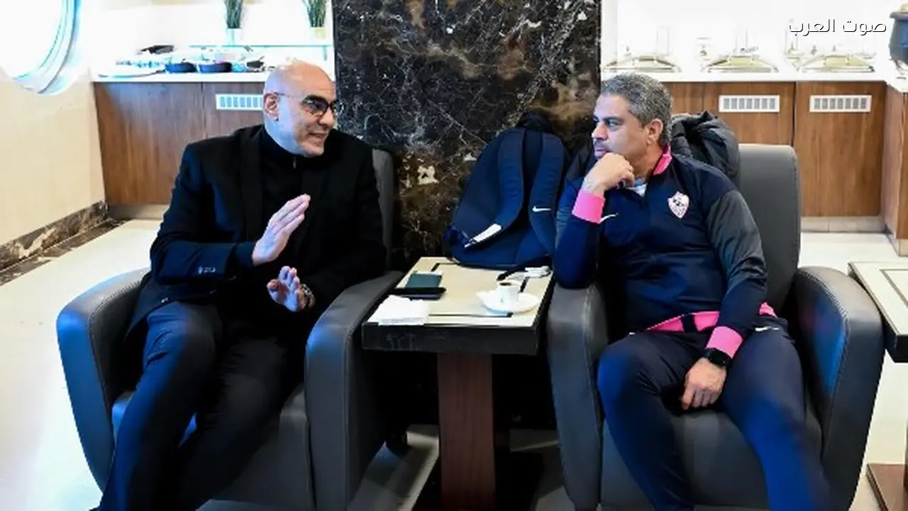 استقبال وفد السفارة المصرية لبعثة الزمالك في الجزائر