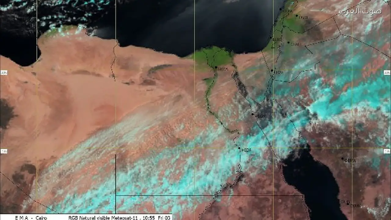 الأرصاد تحذر من أمطار وغطاء سحابي في عدة مناطق