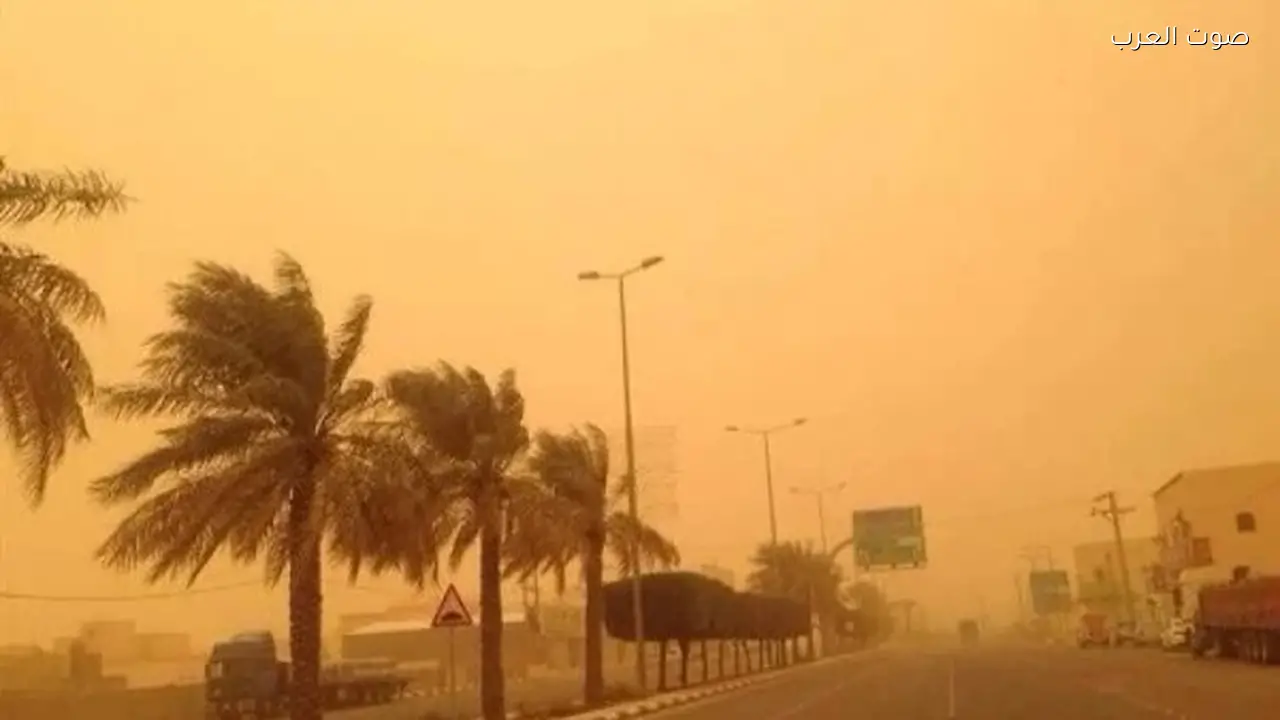 الأرصاد تحذر من الرمال المثارة وتكشف خريطة طقس اليوم